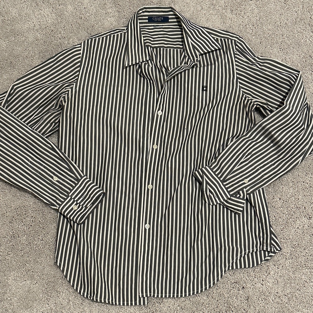 Chaps Size Small Button Down - image 1